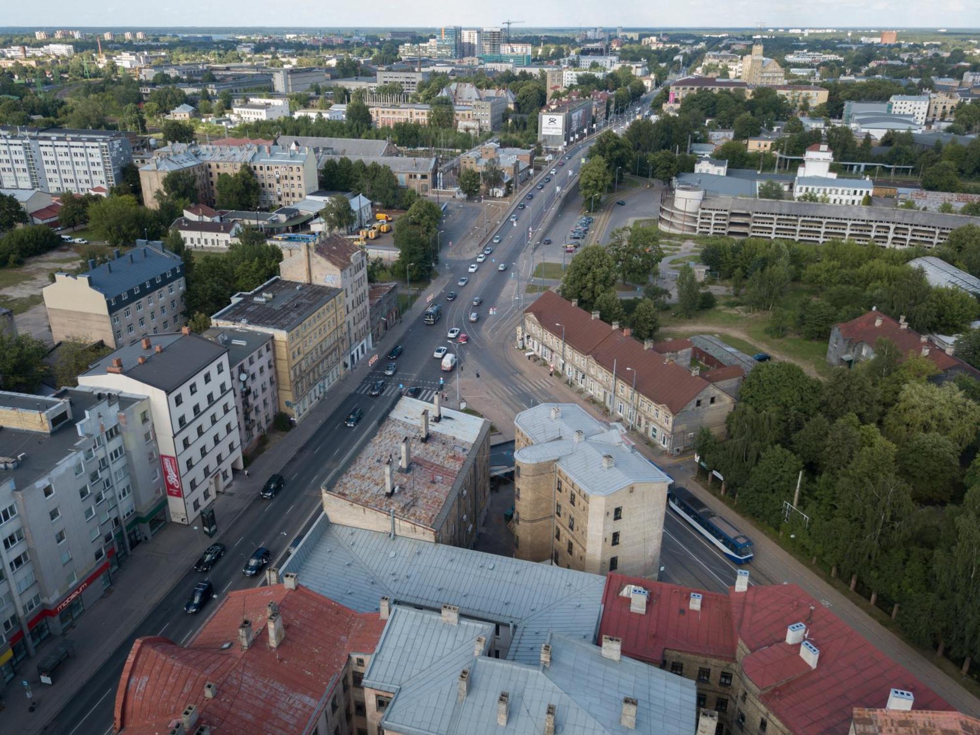 Aparthotel Riga Exterior photo Aerial view of Jonava